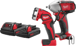 Milwaukee 2693-22 M18&#153L 18 Volt Cordless 2 Tool Combo Kit