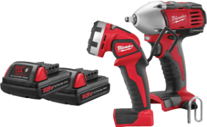 Milwaukee 2693-22 M18™L 18 Volt Cordless 2 Tool Combo Kit