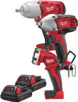 Milwaukee 2696-23 M18™L 18 Volt Cordless 3 Tool Combo Kit