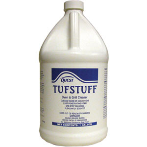 Quest Chemical 283415 TufStuff Oven &amp; Grill Cleaner,1 gal,4/Cs.