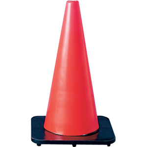 Jackson Safety 3004231 DW Series Traffic Cone, 6&4" Collar, 36"