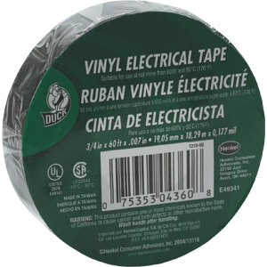 Duck Brand 300882 Economy Electrical Tape