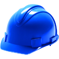 Jackson Safety 3013375 Charger Safety Helmet,4 Pt. Pin-Lock, Blue