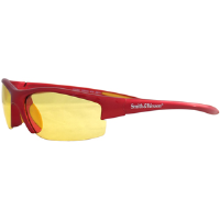 Jackson Safety 3016310 Equalizer™ S&W Safety Eyewear,Red,Amber