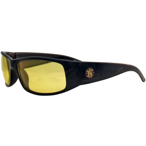 Jackson Safety 3016314 Elite&#153; S&amp;W Safety Eyewear,Black,Amber AF