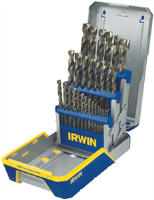 Irwin 3018006B 29 Pc. Turbomax Metal Index Drill Bit Set