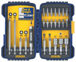 Irwin 3057015 24 Pc. Screwdriver Bit Set