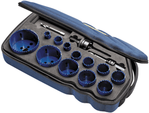 Irwin 3073004 17 Pc. General Purpose Bi-Metal Hole Saw Kit Irwin 3073004 17 Pc. General Purpose Bi-Metal Hole Saw Kit