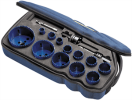 Irwin 3073004 17 Pc. General Purpose Bi-Metal Hole Saw Kit