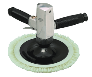 Ingersoll Rand 318A Heavy Duty Air Vertical Polisher/Buffer - 7&#34; Pad