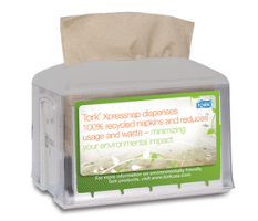 SCA Tork 31XPT Xpressnap® Tabletop Napkin Dispenser, 4/Cs.