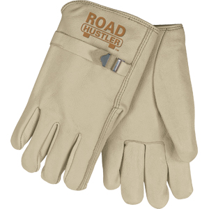 MCR Safety 3220XL Road Hustler&#153; Premium Leather Drivers w/Pull Strap,XL,(Dz.)