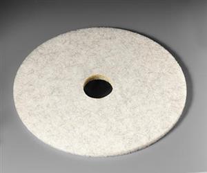 3M 3300 Natural Blend White Pads, 20", 5/Case 3M 3300 Natural Blend White Pads, 20", 5/Case