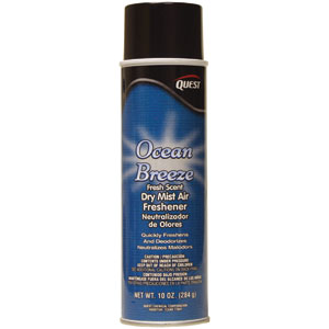 Quest Chemical 335 Ocean Breeze Deodorizer, 20 oz, 12/Case