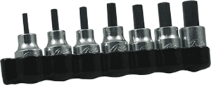 Lisle 33850 7 Pc. Metric Hex Bit Set