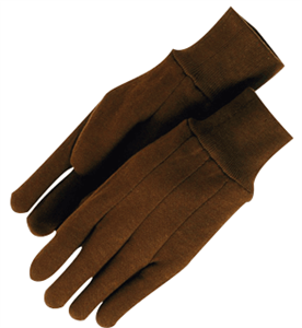 Majestic Glove 3401/10 Brown Jersey, L - 12 Pair