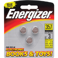 Energizer 357 1.5V Coin Silver Oxide Batteries (3/Pk) 357BP-3