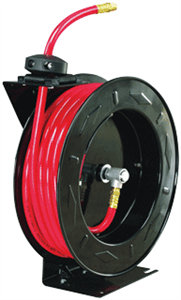 Astro Pneumatic 3682 3/8&#34; x 50&#39; Hose Reel - Automatic Rewind w/ Hose 