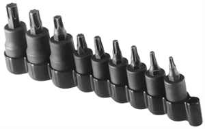 Lisle 37600 Super Torx&reg; Set, 9 pc.