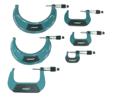 Central Tools 3M116 6 Pc. Swiss Style Micrometer Set