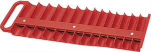 Lisle 40200 3/8" Magnetic Socket Holders (Red)