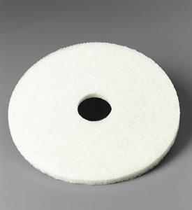 3M 4100 White Super Polish Pads, 22", 5/Case 3M 4100 White Super Polish Pads, 22", 5/Case