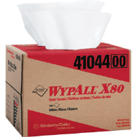 Kimberly Clark 41044 Wypall® X80 BRAG Box, White, 160/Box