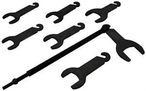 Lisle 43300 Pneumatic Fan Clutch Wrench Set