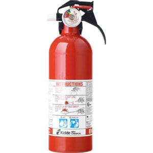 Kidde 440160 2 lb BC Vehicle Extinguisher FC5 w/Nylon Strap