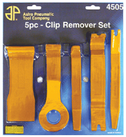 Astro Pneumatic 4505 5 Pc. Fastener & Molding Remover Set