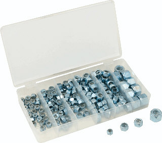 Titan 45223 150 Pc. Nylon Locknut Assortment