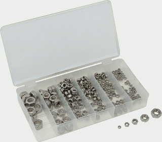 Titan 45300 300 Pc. Metric Nut Assortment