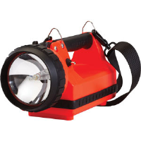 Streamlight 45301 FireBox® Flashlight, Orange, AC/DC, SS,Mounting Rack, 8W