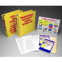 Brady 45328 MSDS Training Binder Insert