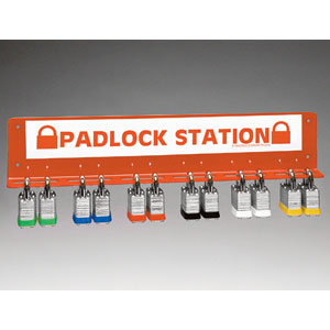 Brady 45650 Large Padlock Station