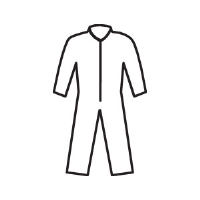 Kimberly Clark 46004 KleenGuard® A30 Coveralls w/ Zip, Elastic Back, XL, 25/Cs.