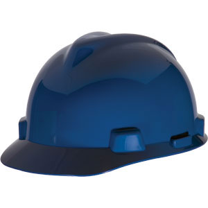 MSA 463943 V-Gard&reg; Standard Cap w/Staz-On, Blue