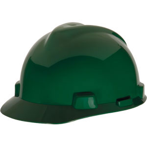 MSA 463946 V-Gard&reg; Standard Cap w/Staz-On, Green