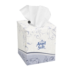 Georgia Pacific 46580 Angel Soft ps&reg; Premium Facial Tissue, Cube Box, 36/Cs.