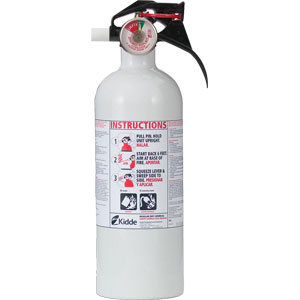 Kidde 466179 2 lb BC Mariner 5 Extinguisher w/Nylon Strap (Bilingual)