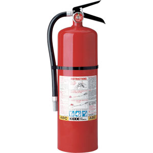 Kidde 466204 10 lb ABC Pro Line MP Extinguisher w/Wall Hook Kidde 466204 10 lb ABC Pro Line MP Extinguisher w/Wall Hook