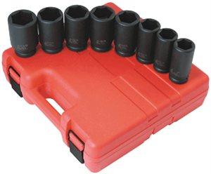 Sunex 4681 8 Pc. 3/4&#34; SAE Deep Impact Socket Set 