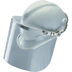 MSA 488160 Metal Defender®+ Foldback Faceshield Frame, Caps