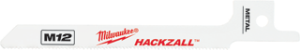 Milwaukee 49-00-5324 Hackzall Blades, 3.5", 24 TPI, Metal