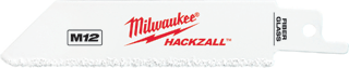 Milwaukee 49-00-5400 Hackzall Blades, 4&#34;, Fiberglass
