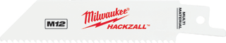 Milwaukee 49-00-5410 Hackzall Blades, 4&#34;, 10 TPI, Multi-Purpose