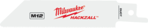 Milwaukee 49-00-5424 Hackzall Blades, 4", 24 TPI, Duct