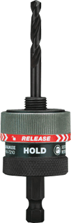 Milwaukee 49-56-7210 Twist-Release&#153L Small Quick Change Arbor, 3/8&#34;