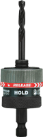 Milwaukee 49-56-7210 Twist-Release™L Small Quick Change Arbor, 3/8"