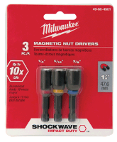 Milwaukee 49-66-4561 Shockwave™L Magnetic Nut Driver Set, 1-7/8"